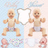 DC-BEAUTIFUL 4 Pack Baby Diapers Doll Underwear for 14-18 Inch Baby Dolls, Suitable for Infant Dolls