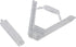 MY MIRONEY Clear Action Figure Display, 5Pcs Flexible Action Base Holder for 1/144 SD BB Gundam Figure Models