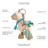 Itzy Ritzy - Itzy Lovey Including Teether, Textured Ribbons & Dangle Arms; Features Crinkle Sound & Link & Love Toy