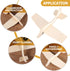20Pcs Toddmomy Wooden Model Airplane Wood Planes DIY Balsa Wood Airplane Kits Wooden Toy Plane Handicraft for Birthday