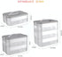 1 Toys Organizer Storage Case for Lego Box Kids Toy Stackable Building Blocks with Lids Bins Adjustable Lego Storage