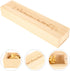 PRETYZOOM Wooden Pregnancy Test Keepsake Box Delicate Announcement Storage Case for Newborn Memories Charming