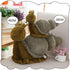 Cute Snail Plush Toy Dolls, Soft Stuffed Animals Birthday Gifts for Kids (11 inch)