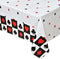 Lecpeting 2 Pcs Casino Tablecloth, Plastic Table Covers 87 x 51 Inches for Poker Birthday Party Supplies