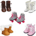 Etistta 6 Pairs of Doll Shoes, 2 Pairs of Socks for 18 inch American Dolls Accessories