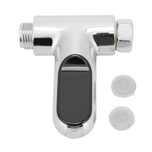 FTVOGUE Shower Thermometer, LED Digital Display Water Temperature Sensor with Hydroelectric Power Generation, for Baby
