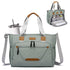 FHELAD Diaper Bag Tote, Large Tote Diaper Bag with 16" Laptop Compartment,