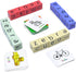 Word Spelling Game | Matching Letter Game for Kids, Fast-paced Word Race Cube Game, 54pcs Flash Cards