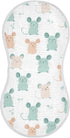 tplaotee Boho Simple Style Mouse Cute Cotton burping Cloths for Babies Soft Touch