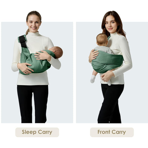 Holaraon Baby Sling Carrier for Toddler, Baby Carrier Sling, Lightweight Toddler Carrier with Secure Buckle, Premium