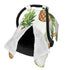 Hcpwzrf Pineapple Baby Car Seat Cover & Nursing Cover - Breathable Stretch Multi-Use