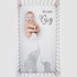 NoJo Elephant Tribe Grey and White 100% Cotton Fitted Crib Sheet