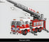 BYWbricks Set (711 City Ladder Fire Truck Building Blocks pcs) Toy Station Firetruck Bricks Collectible Fire Engine