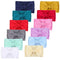 QandSweet Baby Nylon Headbands, 12-Pack Newborn Bows, Soft Head Wraps for Infant Toddler Girls