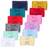 QandSweet Baby Nylon Headbands, 12-Pack Newborn Bows, Soft Head Wraps for Infant Toddler Girls