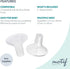 (2 19 mm) Motif Medical Duo Breast Pump Flange - Comfortable Flanges for Better Milk Flow & Pumping Ease - Ideal Breast