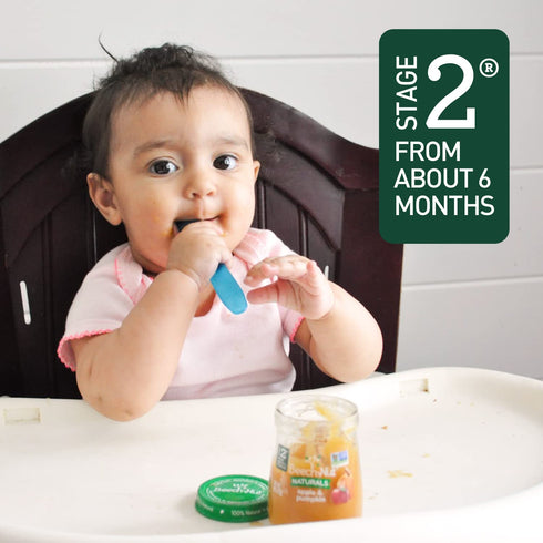 Beech-Nut Baby Food Pouches, Peach Apple Strawberry Fruit Puree, 3.5 oz (12 Pack)