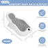6 Baby Bath Support,Ideal for Babies Less Than Months Old,with Thermometer-Adjustable Slope Newborn Bathtub, Baby tubs