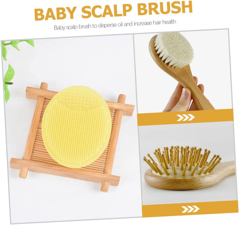 Natural Wool Grooming Kit for Newborns