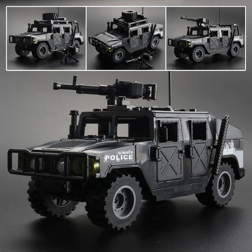 Armored Vehicle Building Block Toy, Military Vehicle for Age 6-12+, Army Battle Brick Model Gifts for Boys