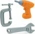8 Hammer Set 3+ Safari Ltd. Handy Tools TOOB - Mini Figurines Including Vice, Drill, Screwdrivers, Wrench, Pliers, Saw
