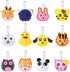 Educational 12 Pcs Sewing Kit, Stuffed Animal Sewing Kit DIY Felt Animals Craft Kit for Beginners Girls Boys.