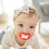 AUSTUFF 6PCs Funny Pacifier Infant Cute Kissable Lips and Gentleman Mustache Soft Silicone Design for Babies