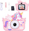 Envyvip Unicorn Toys Camera for Kids Girls Age 3-8, Toddler Kids Digital Camera