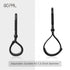 Go Pal HB1 Universal Stroller Hooks for Hanging Bags, Shopping Accessories for Stroller and Cart - Black
