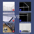 CRMPro 1:18 Countertop (13x6.7x6.3 inch) Clear Acrylic Display Show Case with Black Acrylic Base for Scale Car Model