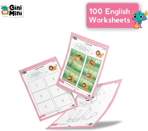 300 Nursery Worksheets (English, Maths, Science, & EVS) with Stickers for Ages 2-4, Fun Learning Activities