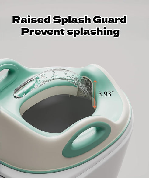 Potty Training Seat for Boys and Girls Baby Potty Training Seat with Detachable Soft Cushion Sturdy Handle