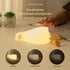 MUID Dimmable Benson Lying Flat Duck Night Light, LED Squishy Duck Lamp, Cute Light Up Duck, Silicone Nursery
