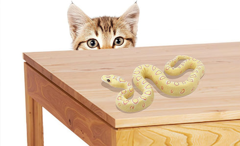 Snake Toys for Toddlers - Natural World Action Figures, Wildlife Figurines for Birthday Cake Topper and Garden