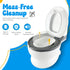 Yellow Ladybug * Toddler Potty Training Toilet with Diatomaceous Earth Mat Realistic Toilet for Toddlers with Lid