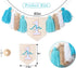 BASCT 1st Big One Surf High Chair Banner - Wave Birthday Decoration for Boys, Tassel Garland