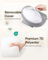 cozyyeah Pregnancy Wedge Pillow for Sleeping, Adjustable Maternity Pillow for Side Sleepers, Supports Back, Belly