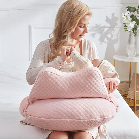 WYXunPlanet Nursing Pillow, Breastfeeding Pillow for Breastfeeding and Bottle Feeding to Reduce Strain