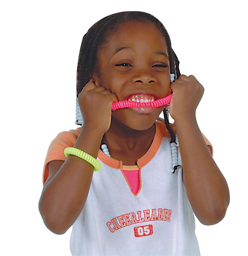 Abilitations Set 2 018064 "Chew"lery Chewable Necklace and Bracelet, Green