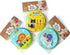 JUNSFUN Baby Bath Books-3PCS,Bathtub Toys Floating Waterproof Educational Bath Toy Books for Toddlers-Zoo