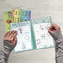 32 500 6+ Craft-Tastic Scavenger Hunt Journal - Nature DIY Craft Kit - Page Journal with Over Stickers - Ages