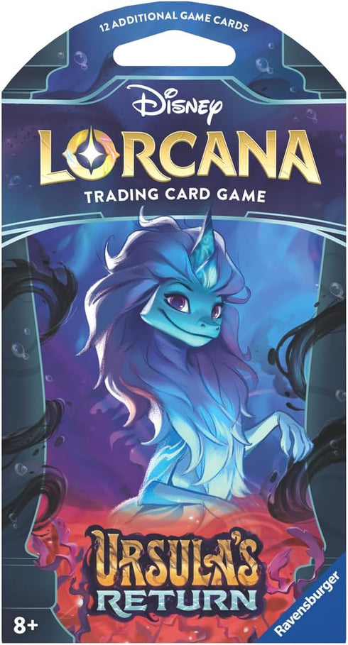 Ravensburger Disney Lorcana TCG: Ursula's Return - Single Booster Pack for Ages 8+