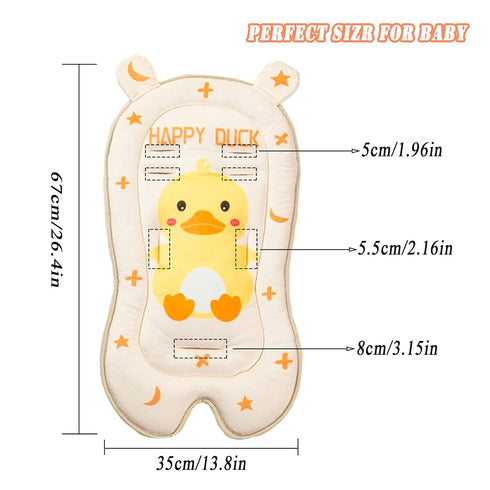 LETTON Baby Seat Pad Liner for Stroller, Universal Breathable Infant Cushion, Ultra-Soft Car Seat Insert