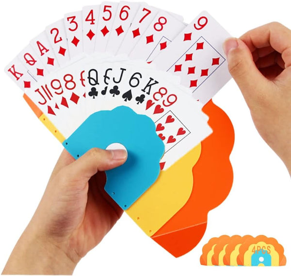 Card Holders for Playing Cards, Hands-Free Playing Card Holder for Kids and Adults