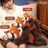 PASHMAIRE 25 Weighted Red Panda Stuffed Animals, in Cute Red Panda Plush Pillow Toys, Super Soft Hugging Plushie
