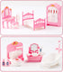 Thildani 35 Set 1:12 Toddler3Y+ Set) Pcs Dollhouse Furniture Accessories Mini House Furniture Small Dollhouse Miniature