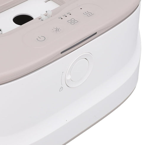 Large Capacity Baby Wipe Warmer with Night Light for Convenient Use (Grey)