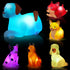 1-3: 6 Set, 1 2 3+ Bath Toys for Toddlers PCS Light-Up Dog Bath Toy Baby Bath Toys, Bathtub Pool Bath Toy for Kids