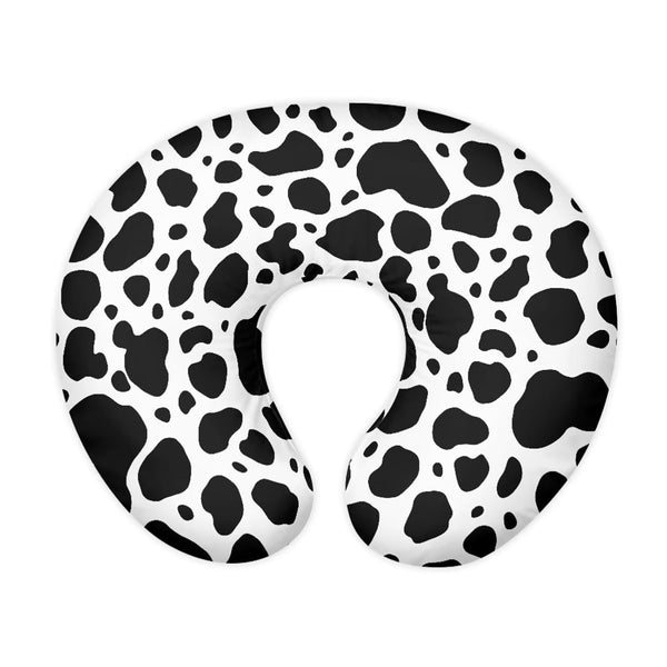 TSVAGA Cow Print Nursing Pillow Cover for Baby Girl, Soft Removable Breast Feeding