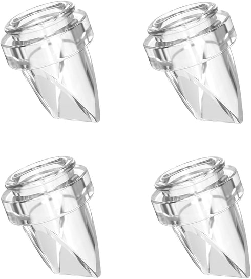 PDFans 4pcs Duckbill Valve Wearable Breast Pump Replacement Parts Compatible with Mommed S21/S19/S18